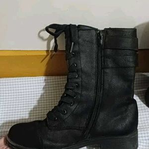 Black Combat Boots