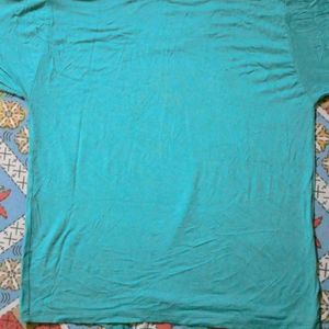 Sea Green Colour Tshirt