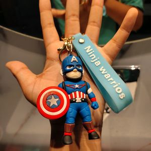 Captain America 3D Rubber Keychain