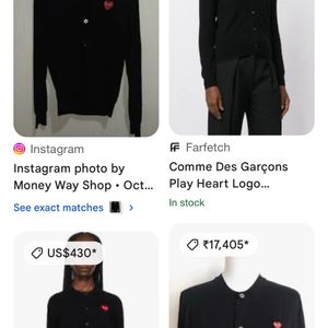 Cdg Play Women’s Cardigan