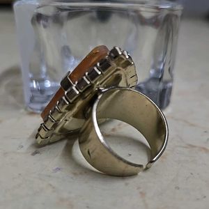 ADJUSTABLE Studded Cocktail Ring