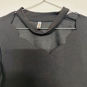 Laser Cut Black Top