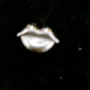 Quirky Duo Studs: Moustache & Lips