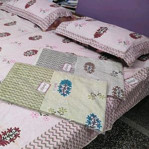 Double Bed Bedsheet Pure Cotton