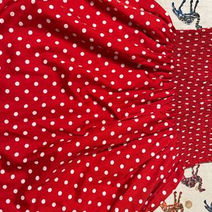 Red Polka Dot Dress