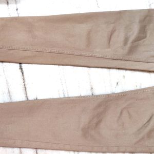 Denim Jeans ,Khaki Colour, Size 28