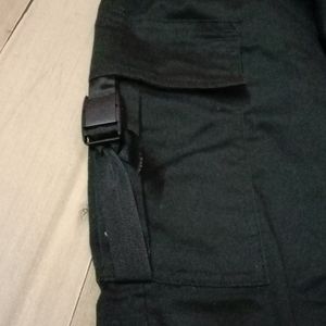 Black Jogger With Pocket