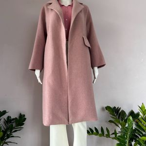 Pink Korean Overcoat