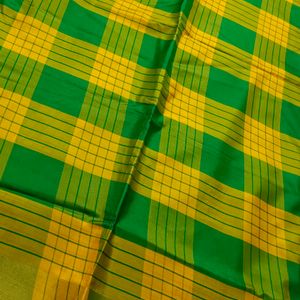 Green Nd Yellow Silk Saree