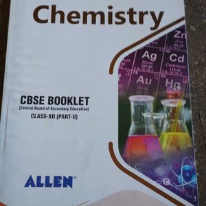 Allen 12th Class Chemistry Booklet for Sale