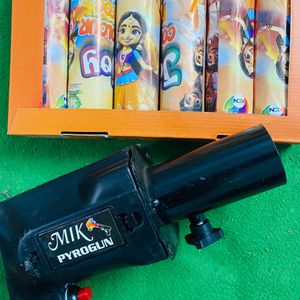 Best Holi Pyro’s Gulal With Gun🧨(Combo) Pack