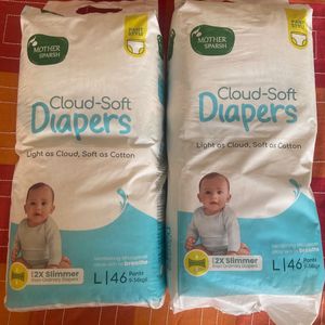 Mothersparsh Diapers L Size