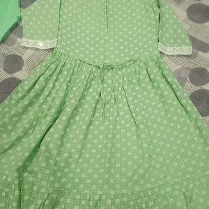 Cotton Frock Suit