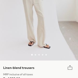 H&m Linen Trousers