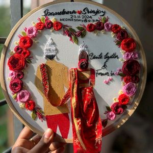 Bangali Couple's Hoop Art