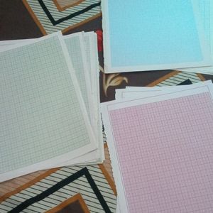 Graph Papers, Maps And Comment Sheets