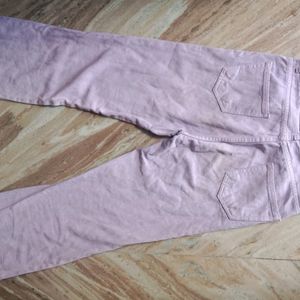 Purple Baggy High Waisted Jeans