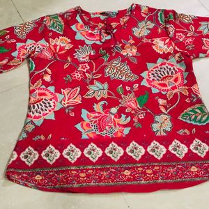 New Kalamkari Print Top