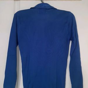 Full Sleeve Blue Top