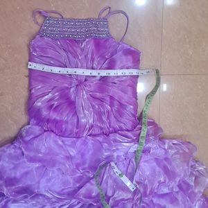 Gown {One Time Wear} Stretchable Bust