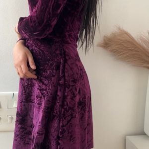 Velvet Mini Dress