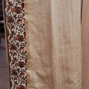 Georgette Saree with attached Border.