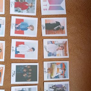 BTS  Signature Pictures ( Pack Of 18 )