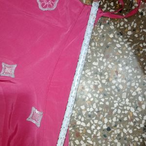 Pink Lehnga  Choli With Dupatta