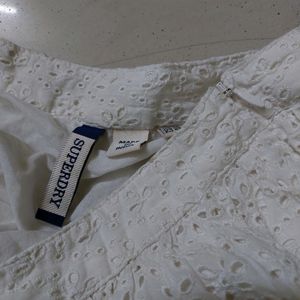 SUPERDRY White Skirt