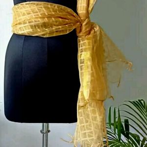 Golden Dupatta