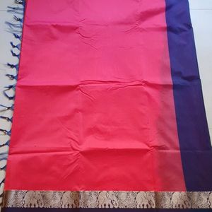 Silk cotton sarees with elephant boarder