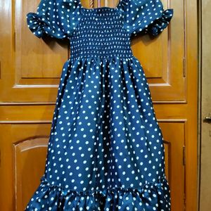 Polka Dot party wear dress