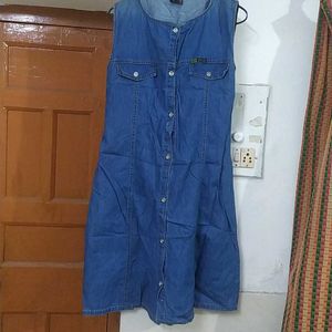 Denim Dress On DIWALI SALE