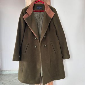 Olive Green Premium Overcoat