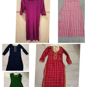 Combo Of  5 Kurti