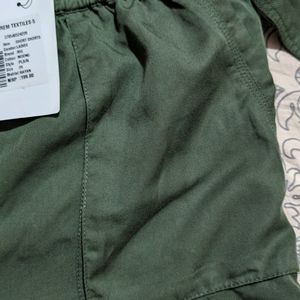 New Olive Green Shorts