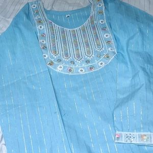 Very Low Price Brand New Trendy Embroided Kurti 😍