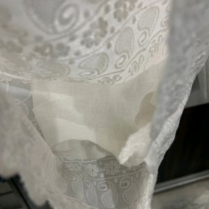 Women Loose Fit Chikankari Palazzo