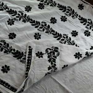 White Chikankari Kurti