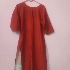 Red Kurti