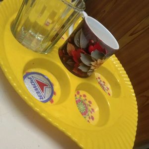 Glass Mug Tray