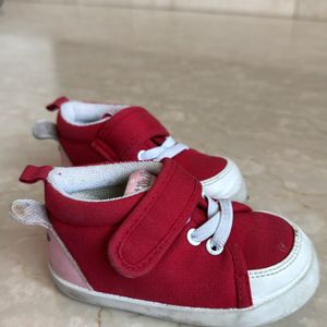 Japanese Red Baby Shoes