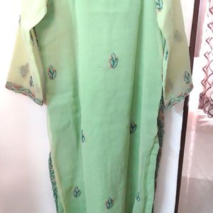 Lucknawi Work Kurta