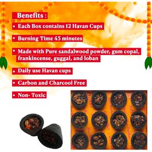 Sambrani Dhoop Cups