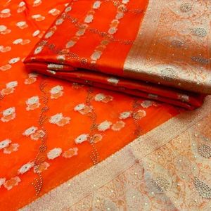 Organza Saree