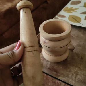 Wooden Hand Made Maan Dasta