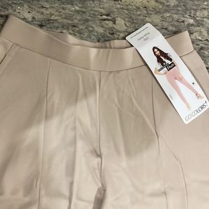 Beige Formal Pant