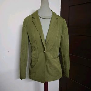 Green Blazer Jacket