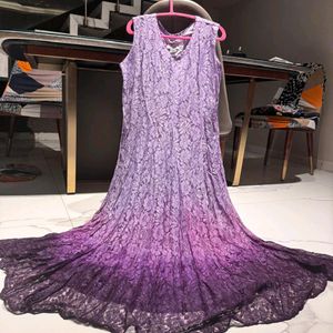 Lavender Lace Dress