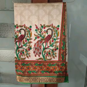 Saree With Blouse Piece